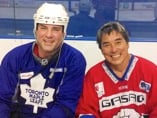 With Eric Lindros feeding Guy passes for an hour, Guy could still not score
